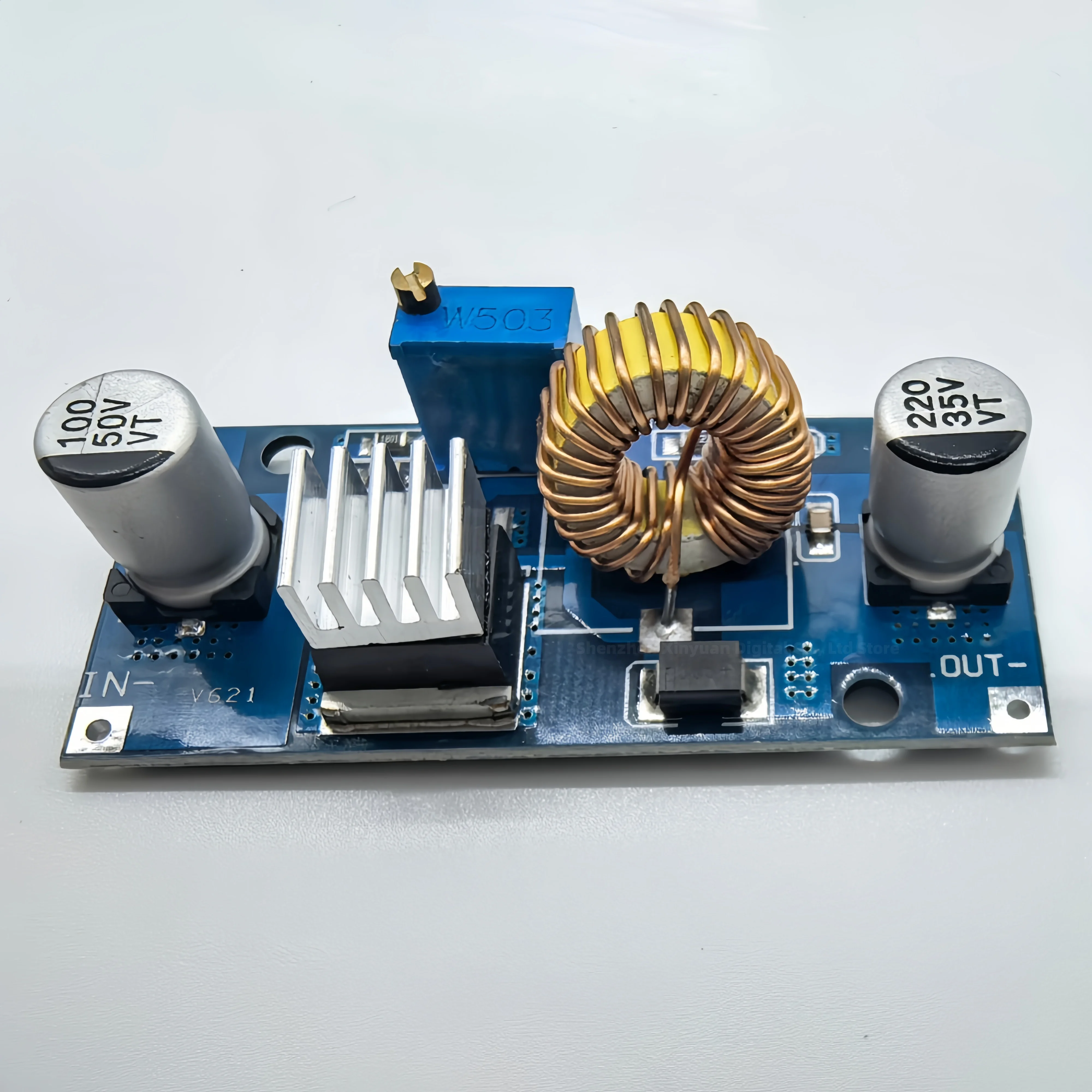 XL4015E1/XL4005E1 5A DC-DC Step Down Power Module, 4-38V Input Adjustable Output Buck Converter Module