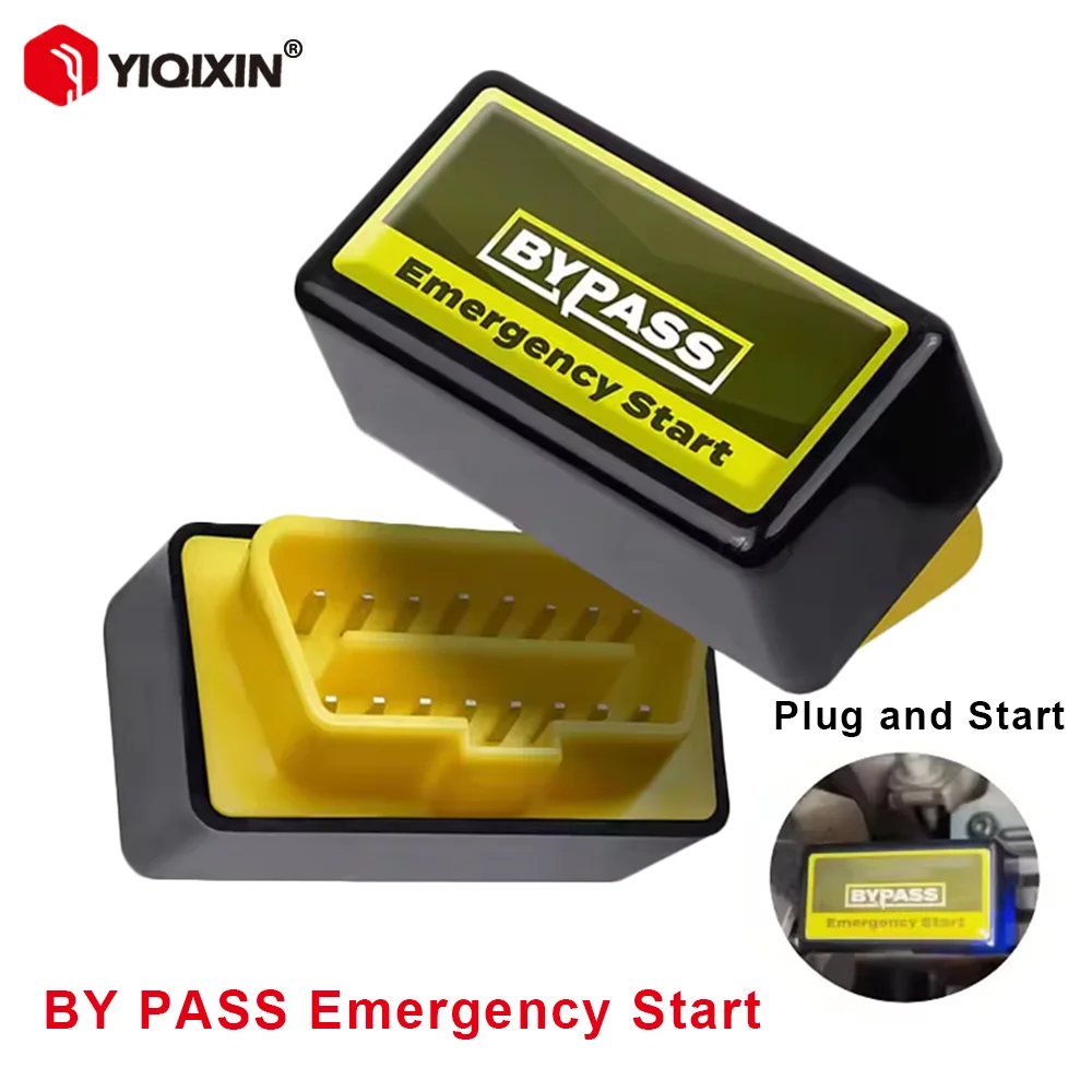 For FIAT Bypass Emergency Start Device OBD2 Plug Play Immobilizer ByPass Car Unlock Immo Off Tools Scanner Auto Repair ECU EDC15