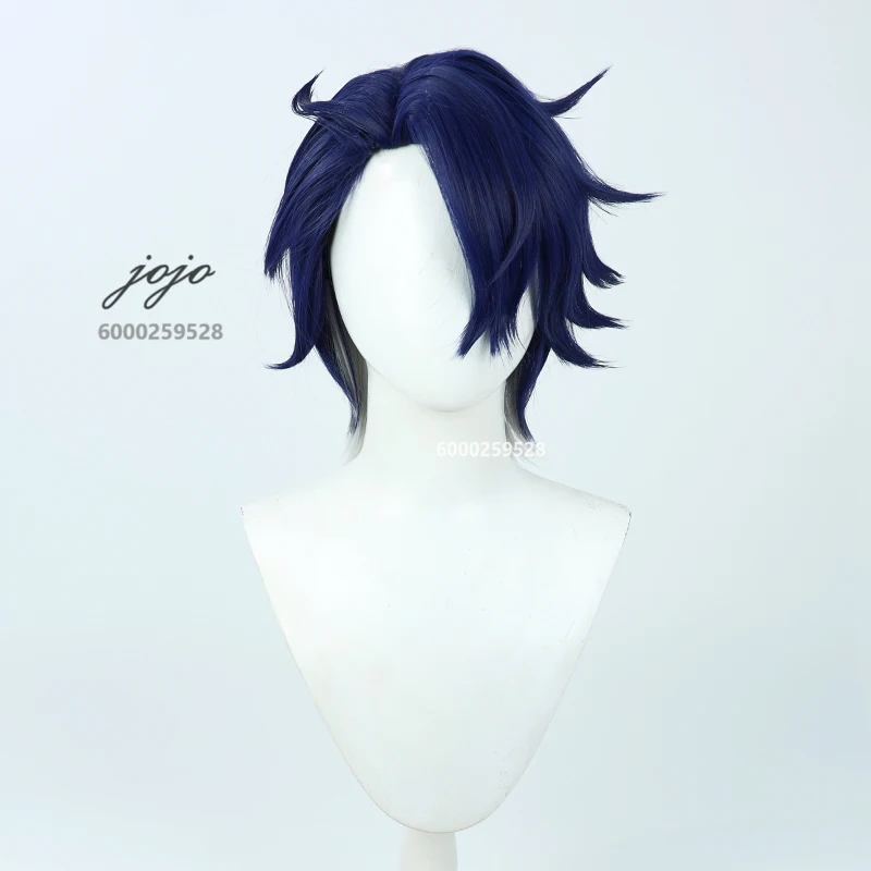 Honkai Star Rail  Game Sampo Koski Cosplay Wig Blue and white gradient color Hair Halloween Christmas Party Women Men Wig