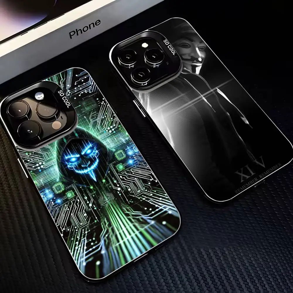 

Hot Hacker Creativity picture Phone Case For iPhone 16,15,14,13,12,11,Mini,Pro,MAX Black Matte Shockproof Cover