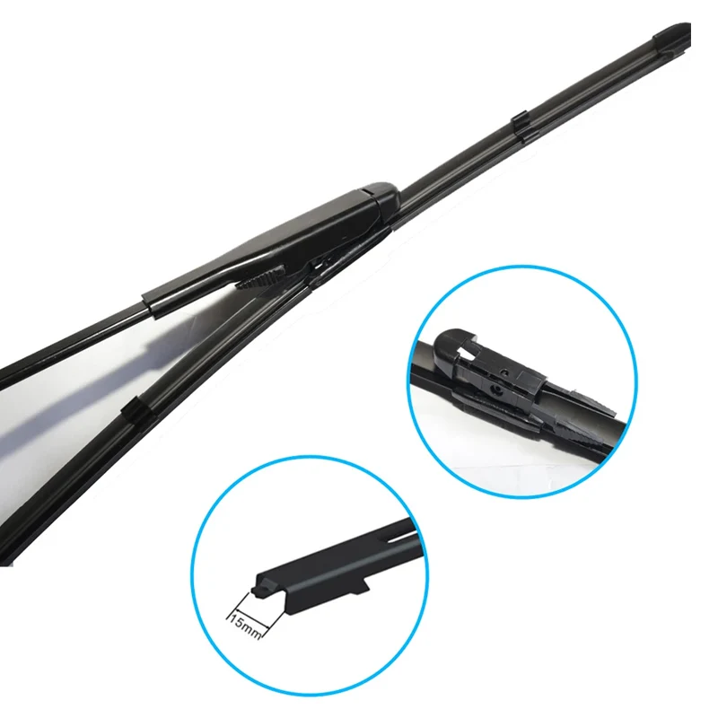 

2PCS Car Wiper Blades For MG 750 Roewe 2008-2016 2009 2010 2011 2012 Front Window Windscreen Windshield Wipers Auto Accessories