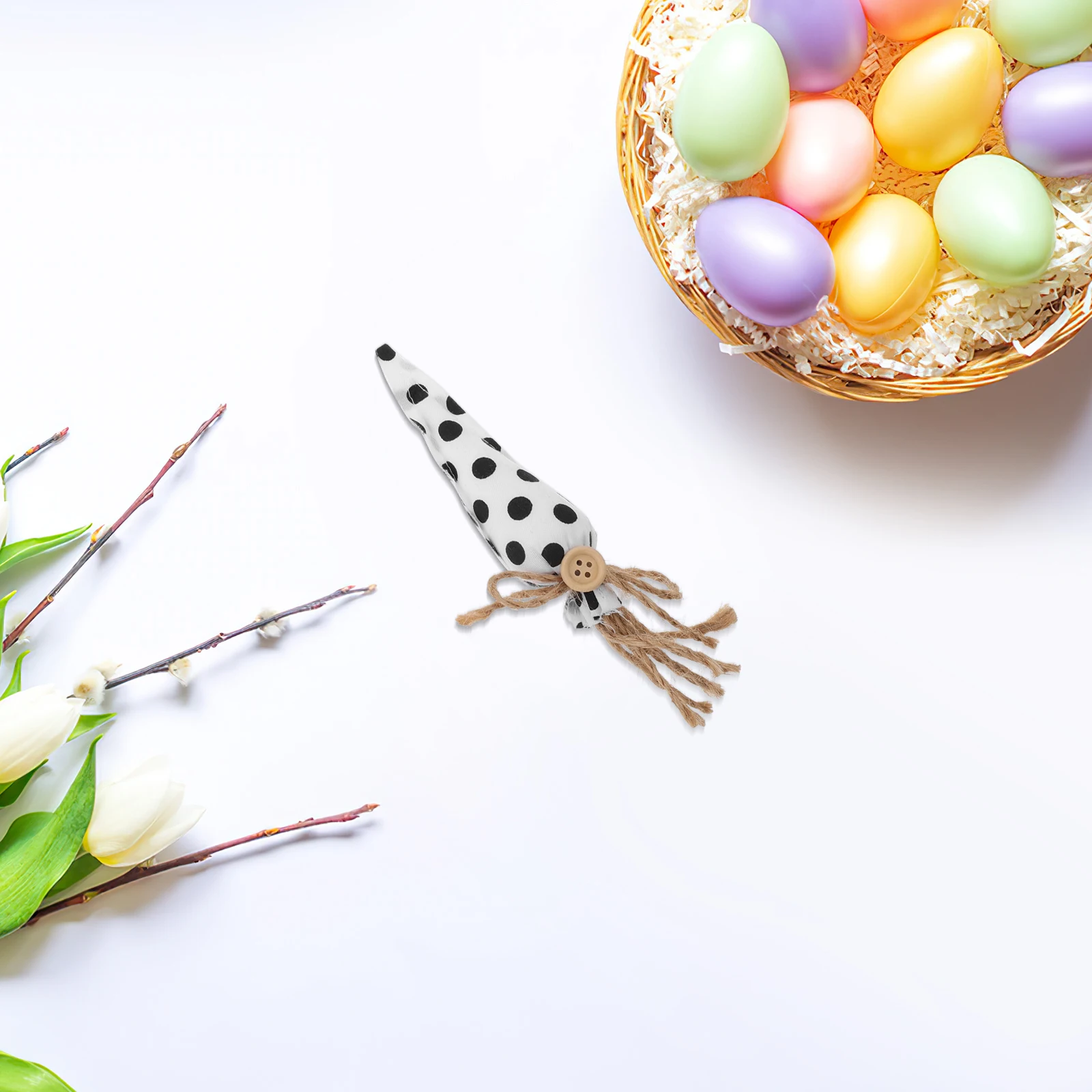 

4Pcs Easter Artificial Fabric Carrot Decorations Lifelike Small Ornaments for Home Party Centerpiece Tabletop Decor