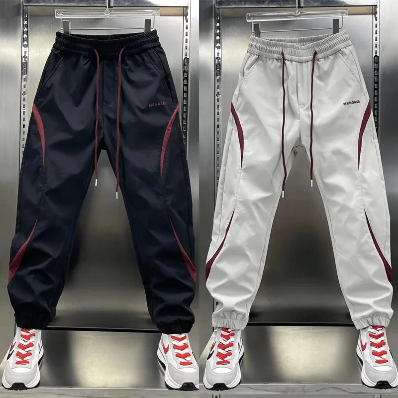 

American Sweatpants High Street Outdoor Sports Joggers Harem Pants Korean Casual Pants Loose Leggings Streetwear Harem Trousers