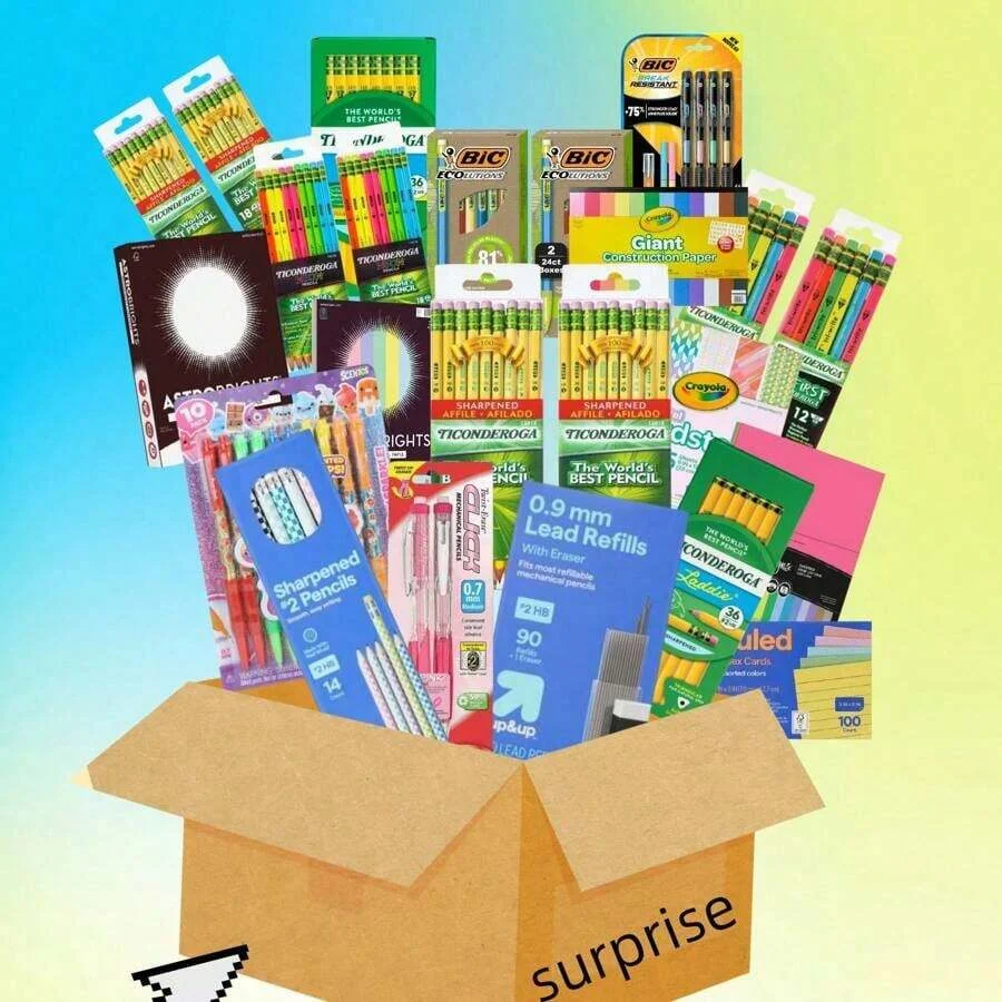 

Random mysterious stationery blind boxes are here! Super value surprises, an amazing experience!