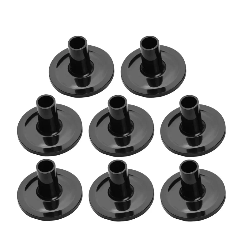8 Pack Drum Kit Cymbal Sleeves Replacement Protector Sleeves Percussion Musical Instrument Accessory