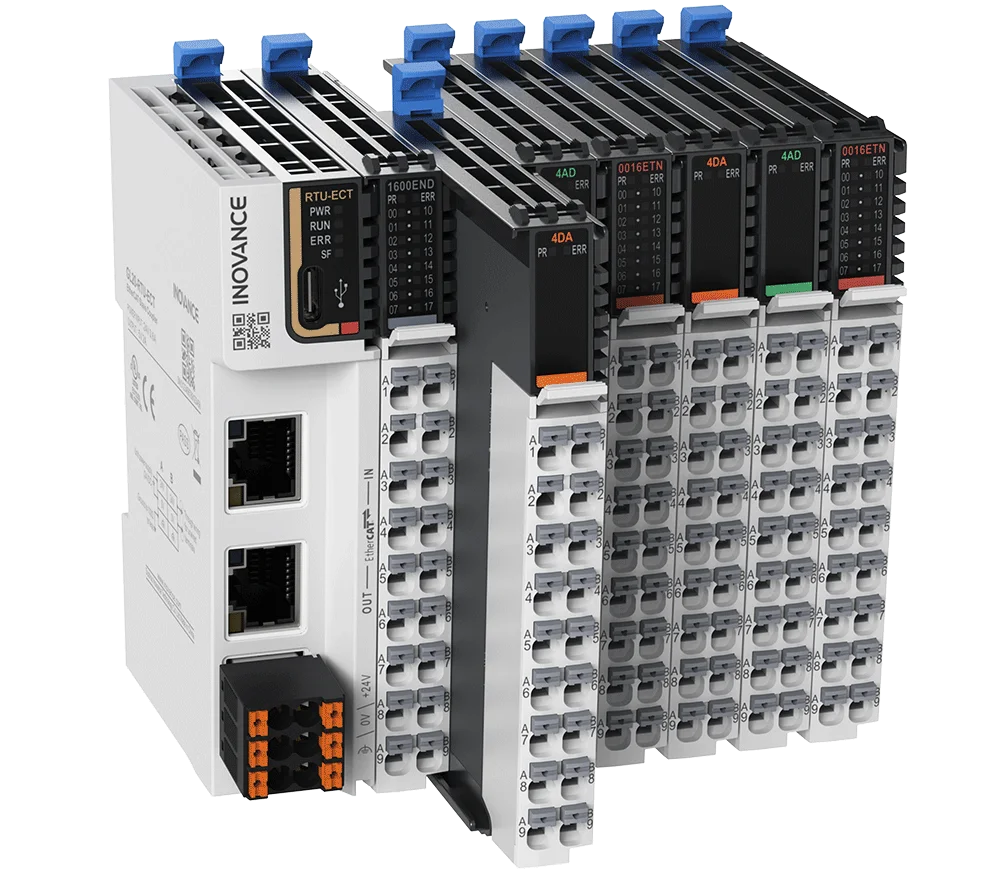 INOVANCE Brand New Original PLC Controller Easy Series EASY301-0808TN PLC Supporting 4 Pulse Control Axes With 1*RS232 1*RS485
