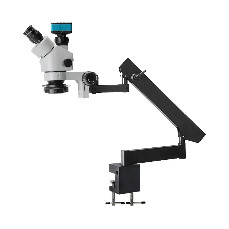 41 million Pixel Swing Arm Trinocular Microscope, Mobile Phone Repair