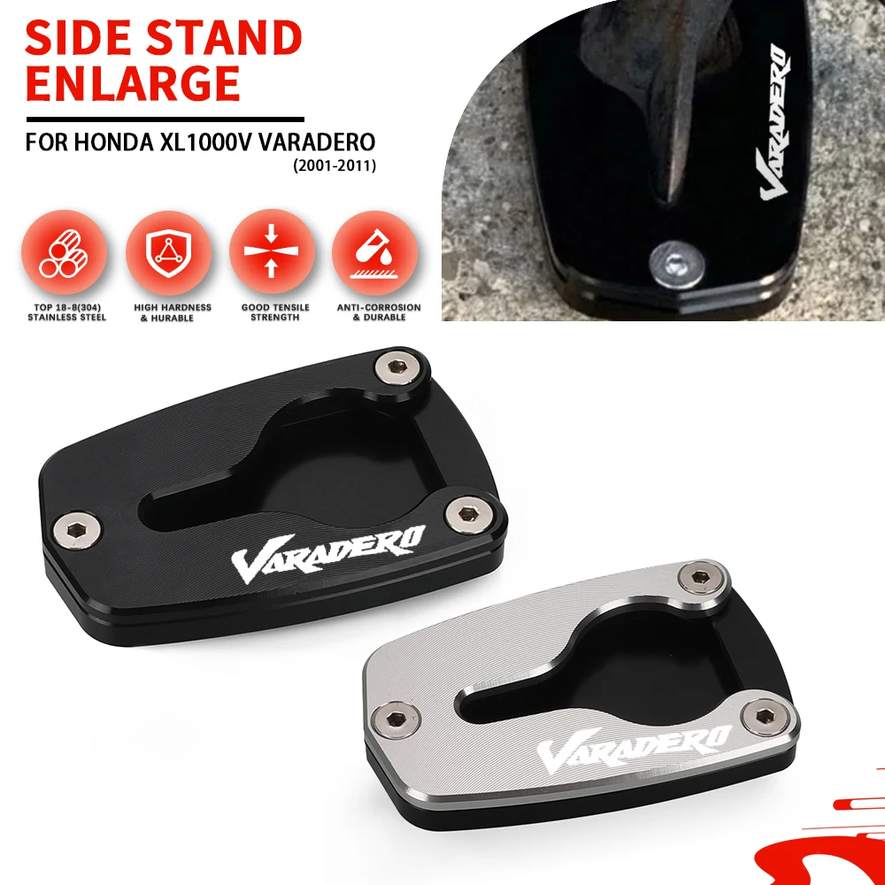

Для HONDA XL1000V XL1000 XL 1000 В VARADERO 2001 2002 2003 2004 2005-2011 подставка-увеличитель, удлинитель боковой подставки