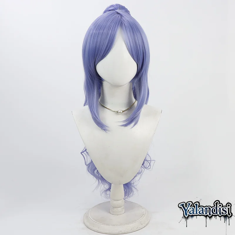 Yalandisi& Pretty Cure Hishikawa Rikka Cure Diamond Cos Cosplay Wig Halloween Carnival Party Synthetic Hair Heat Resistant Fiber