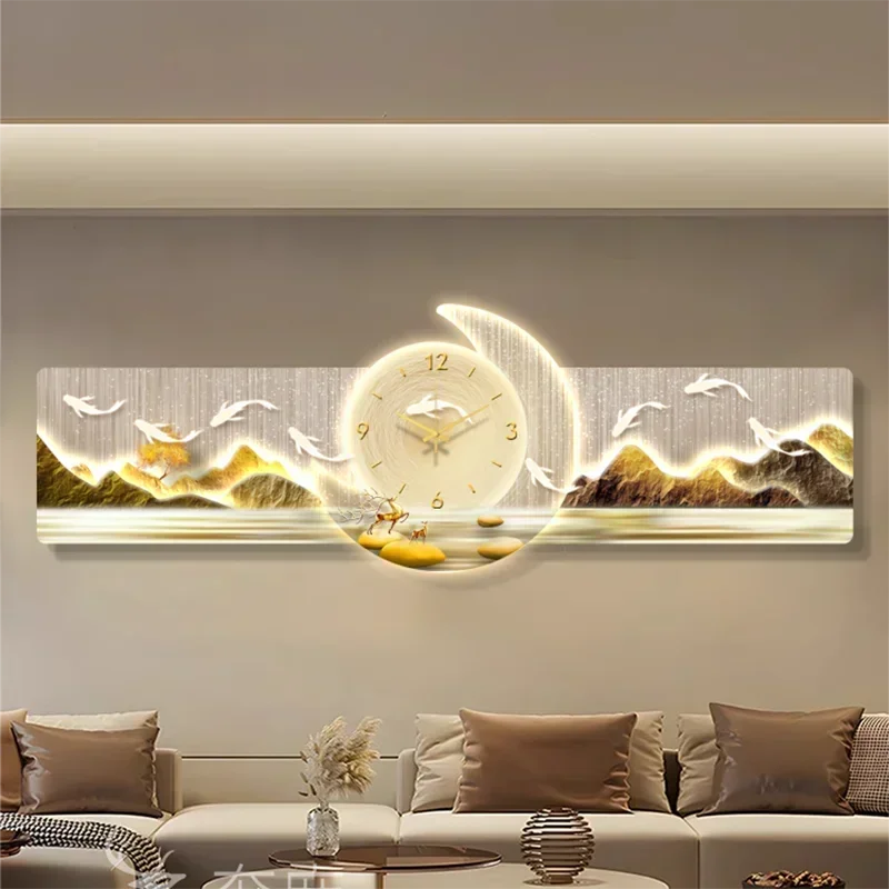 Unique Fashion Wall Clock Digital Luxury Living Room Art Modern Wall Watch Creative Interior Kitchen Horloge Room Decoration
