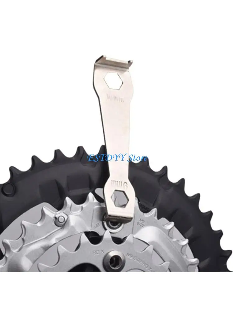 G6DE MTB Crankset Tool Crankset Chainring Bolt Wrench Chain Squeeze Chain