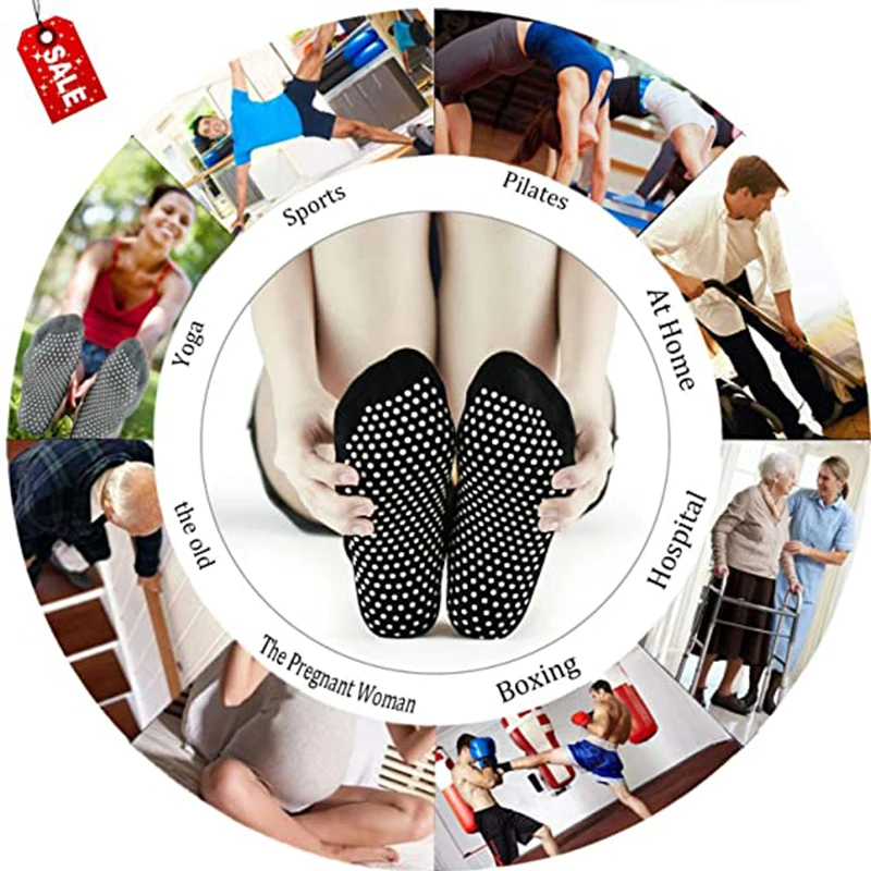 Socken 1 Paar Damen Baumwolle Frauen Anti Yoga Slip Silikon Fitness studio Pilates Balletts ocken Fitness Sport Tanz socke atmungsaktive Elastizität