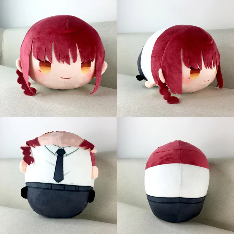 

30cm Anime Role Makima Cute Plush Cotton Doll Throw Pillow Plushie Props Anime Cosplay Back Cushion Toys Xmas Gift