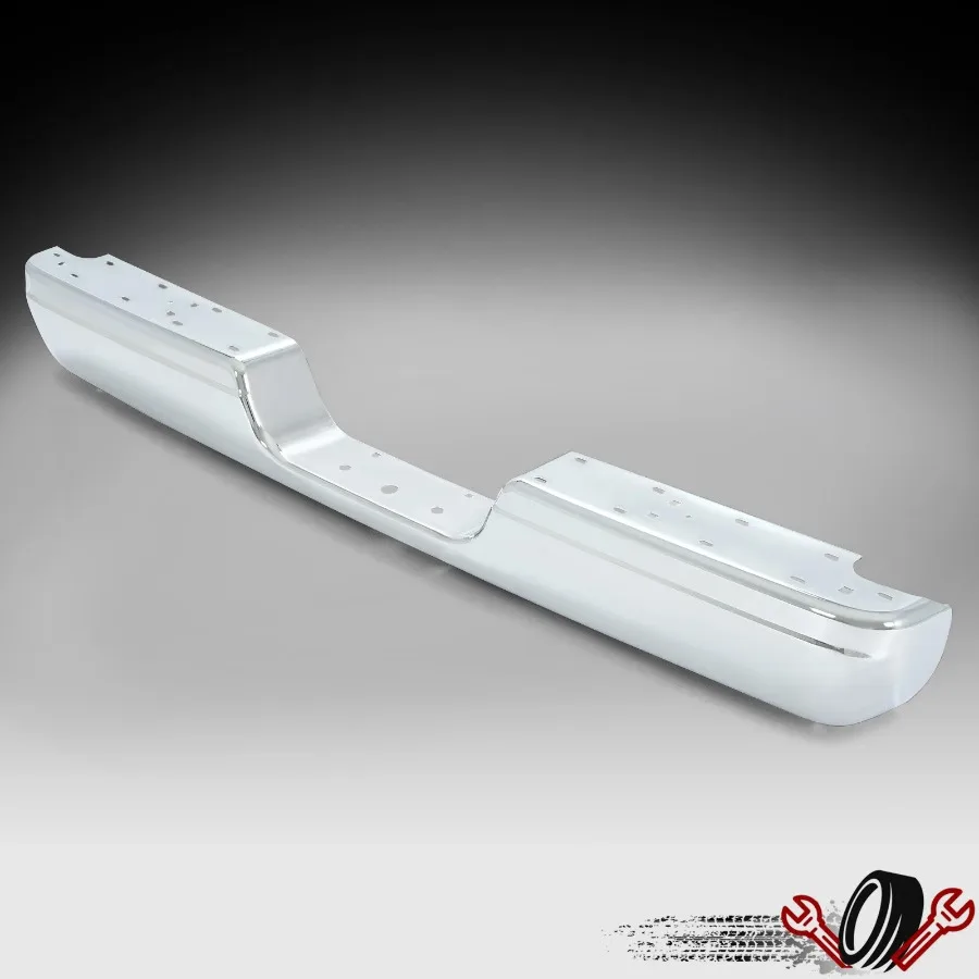 For Dodge Ram 1500 2500 3500 Fleetside 1994-02 Rear Step Bumper Face Bar Chrome