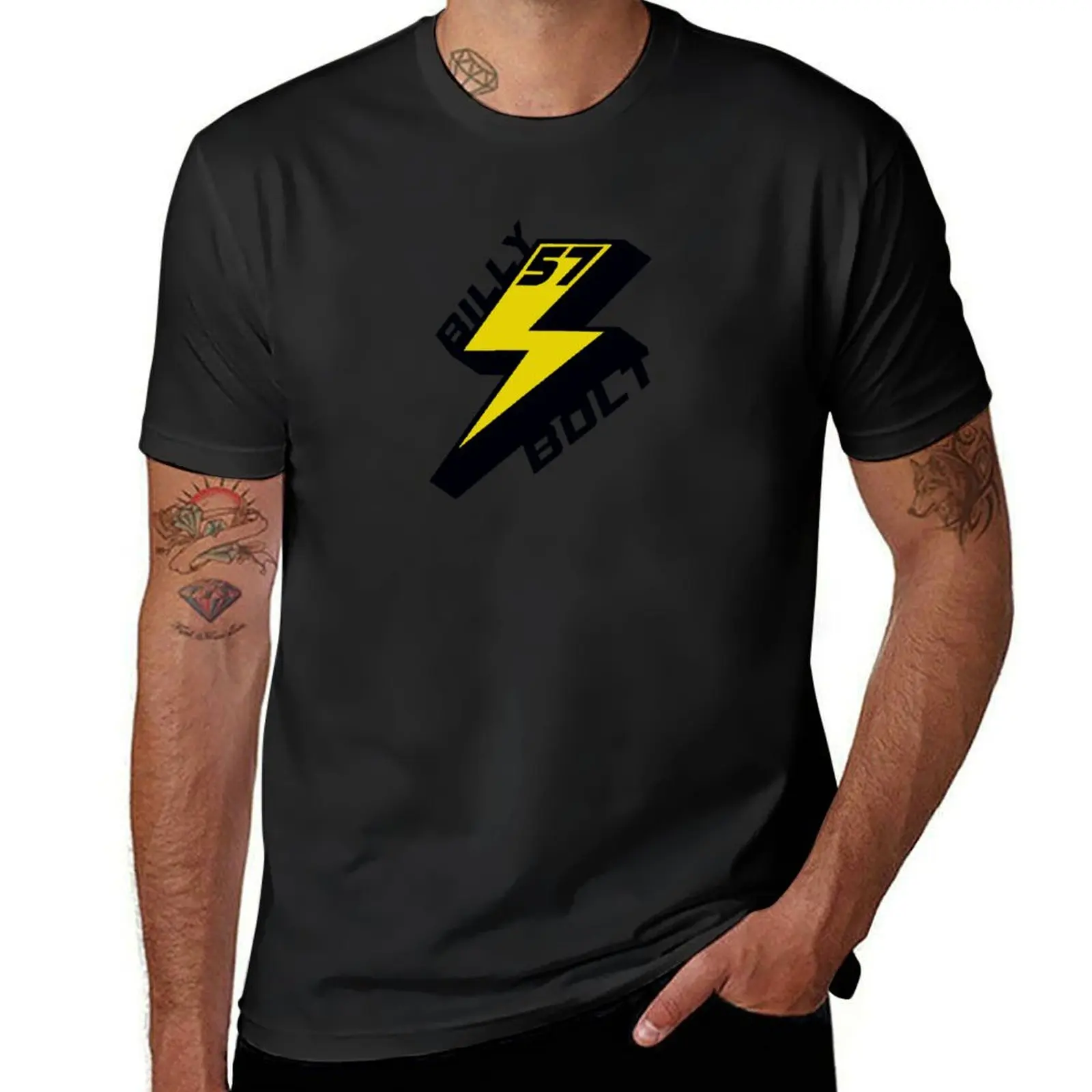 Billy Bolt Merch Lighting Bolt T-Shirt Aesthetic clothing hippie clothes black t shirts for men