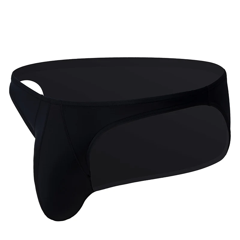 

Men Underwear Briefs Shorts Bikini Homme Solid Ice Silk Panties Man Breathable U Convex Pouch Underpants Cueca Calzoncillo M-XXL