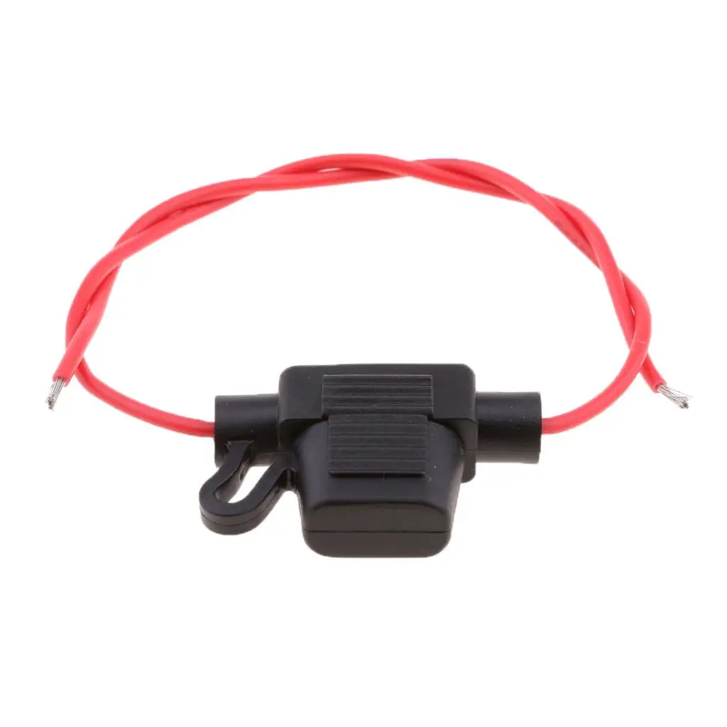 

Inline Fuse Holder Box 18AWG Waterproof Mini Plastic Wire Kit for Automotive Marine Boat Fuse Block Wiring