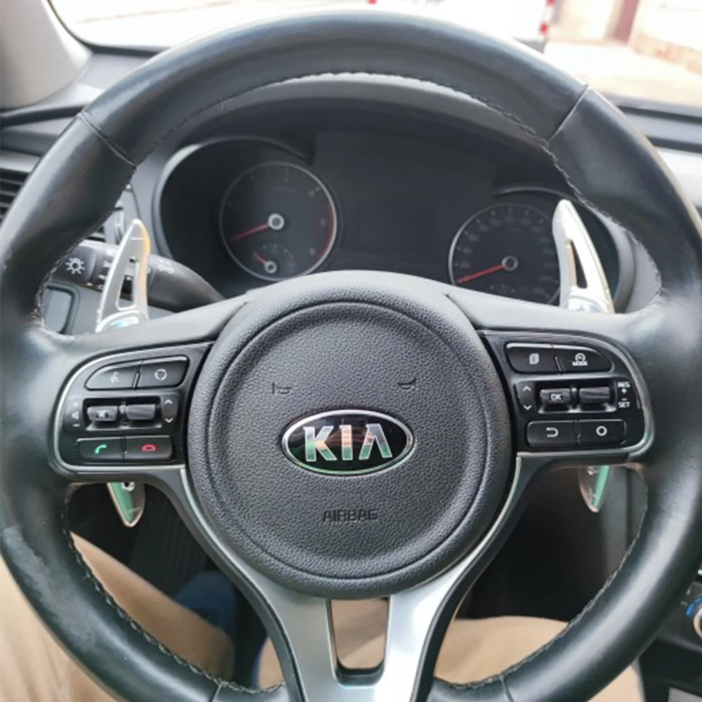Auto Pedalen voor Kia Niro, Aluminium Antislip Gaspedaal Rempedaal Koppelingpedaal Cover, Pedaalkappen Pedaalset Voetsteun, Left-Hand Drive, Manual Transmission-Silver