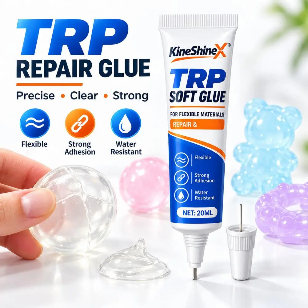 20ml TPR Glue for Squishies Toys,Room Temperature Curing Adhesive for Stress Ball Squishies Repairs,DIY Handcraft Studio
