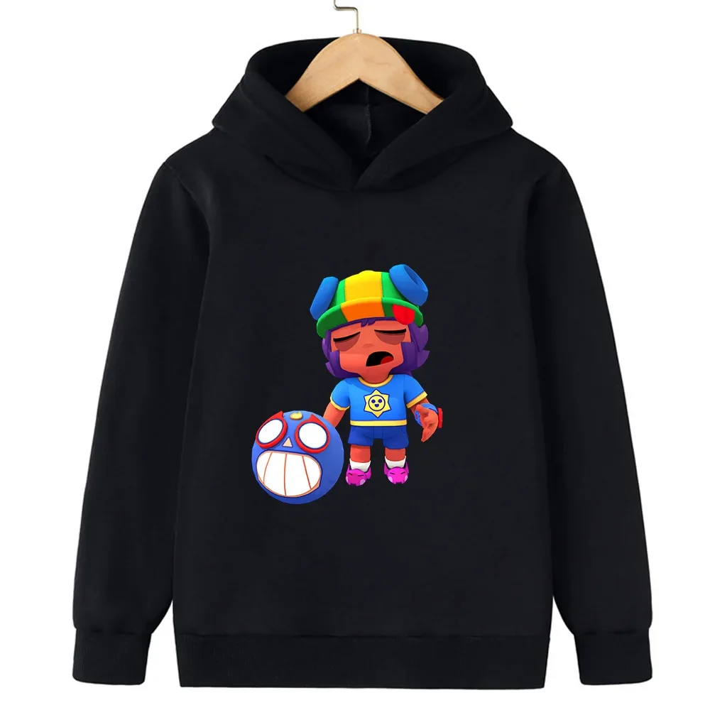 

Leisure Children's Hoodie Outdoor Street Sports Soft and Comfortable Boys' Clothing Cartoon Printed Tops Autumn/Winter New