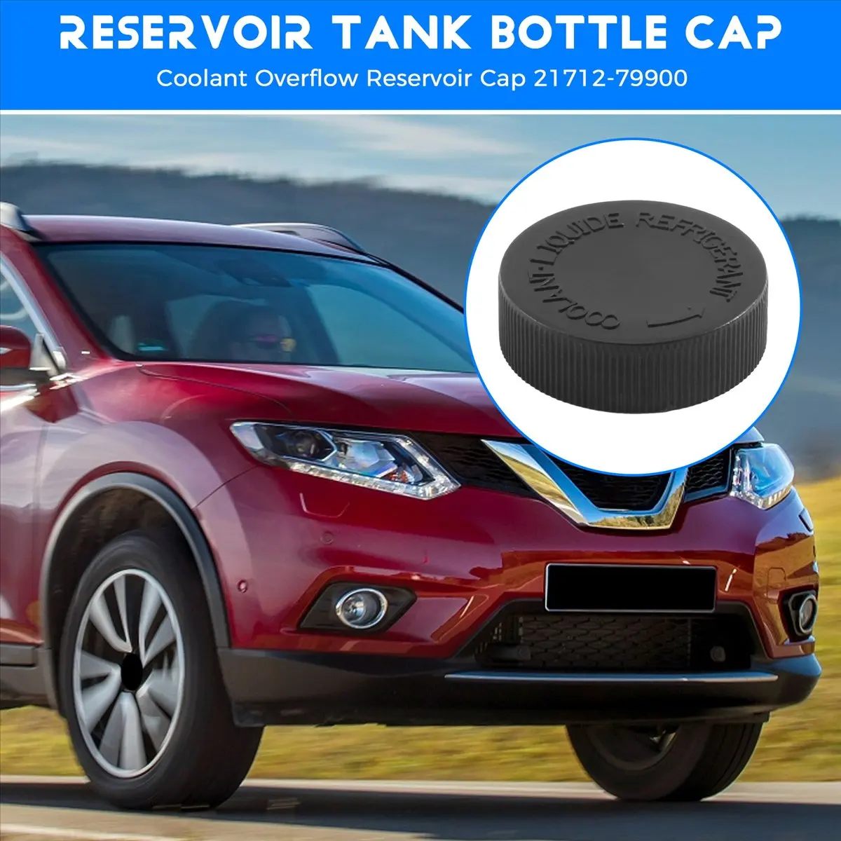 Super Sale Coolant Overflow Reservoir Cap 21712-79900 for Nissan Murano Rogue Versa