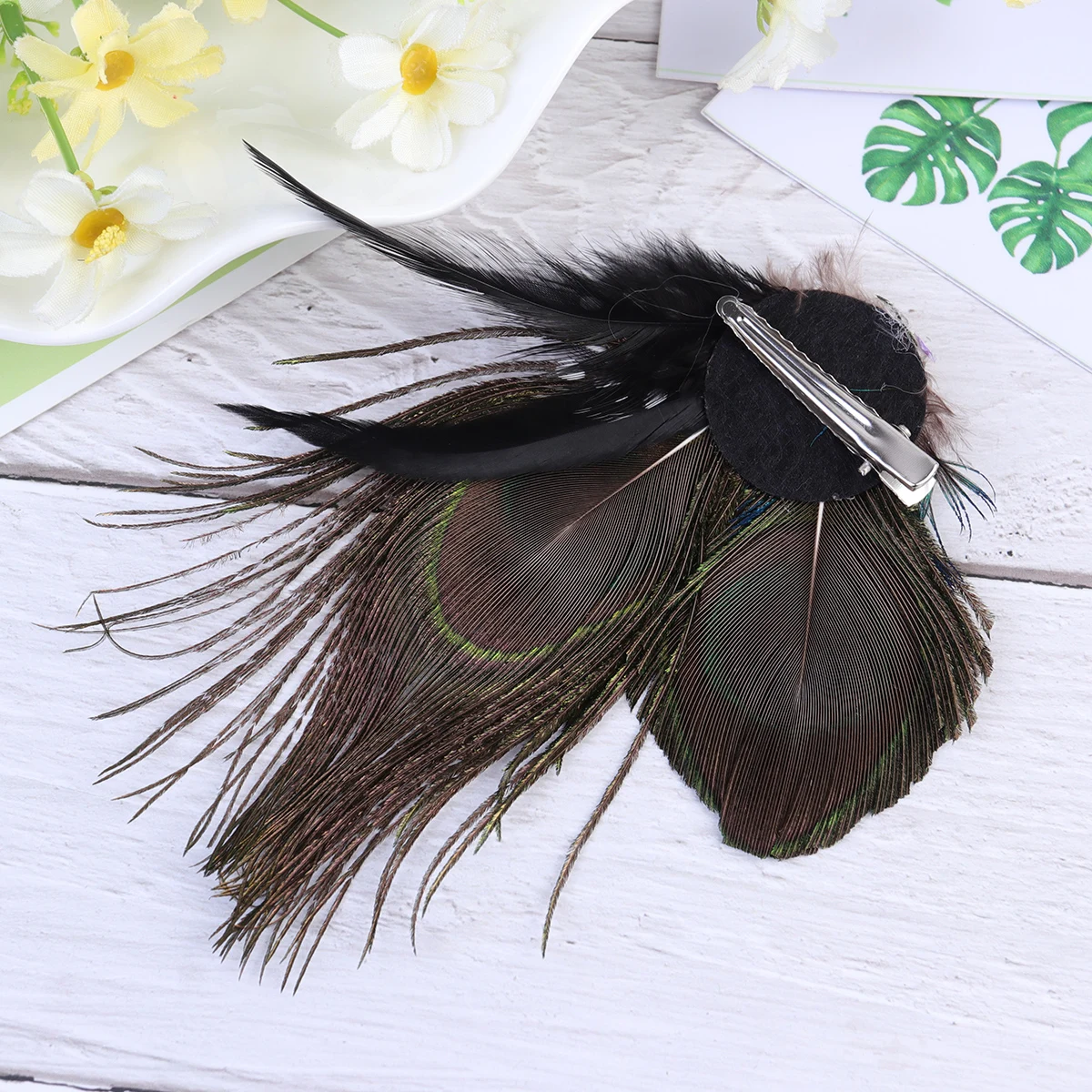 

2Pcs Hair Clip Vintage Elegant Hairpin for Wedding Party Photo Prop Hair Accessory Party Hairpin