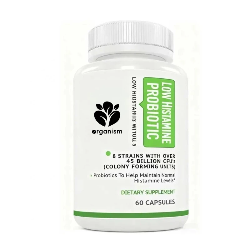 Probiotics combat histamine intolerance and support balanced gut health - suitable for those seeking health improvement