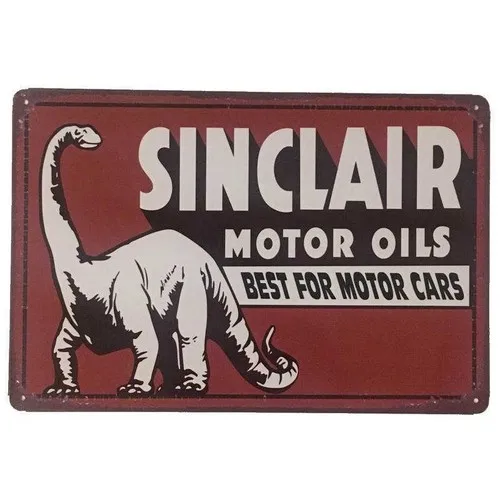 Motor Oils Tin Sign Motor Cars Petrol Shed Garage Man Cave 30cmx20cm --Tin Sign