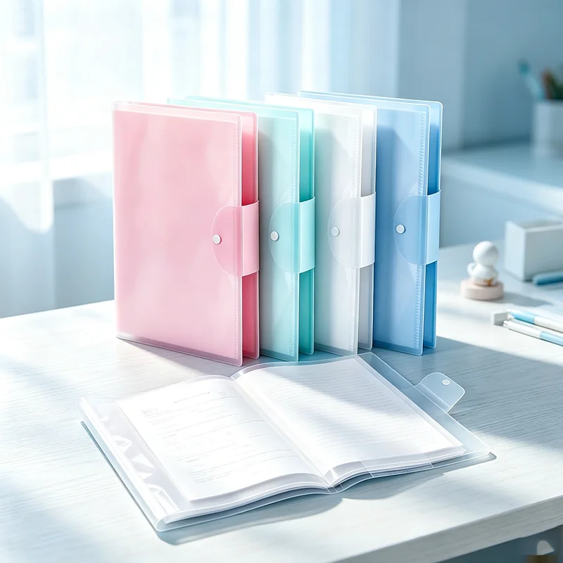 Classeur de présentation 20/30/40 pochettes (capacité 40/60/80 pages) format Lettre avec protège-feuilles transparents, classeur de présentation