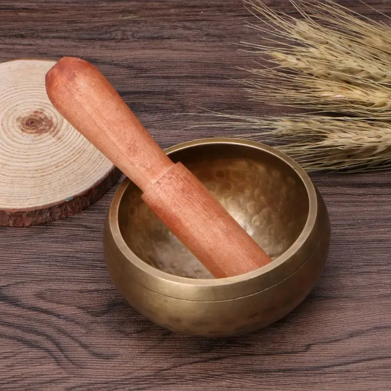 45be Phật giáo Tây Tạng hát Bowl Bowled Handed Yoga Thiền Luân Đôn Quà