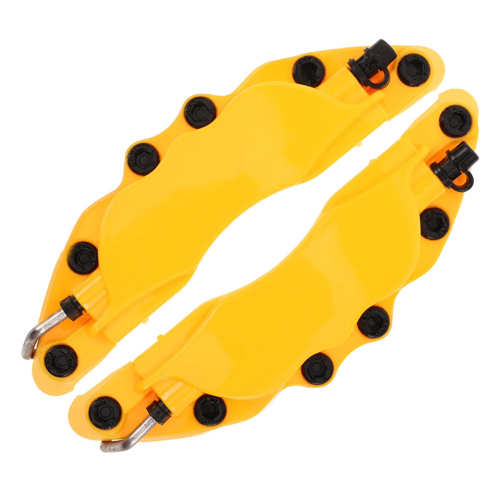 

1Pair Car Brake Caliper Covers Universal Fit Front Rear Automotive Wheel Hub Disc Brake Caliper Protector Replacement