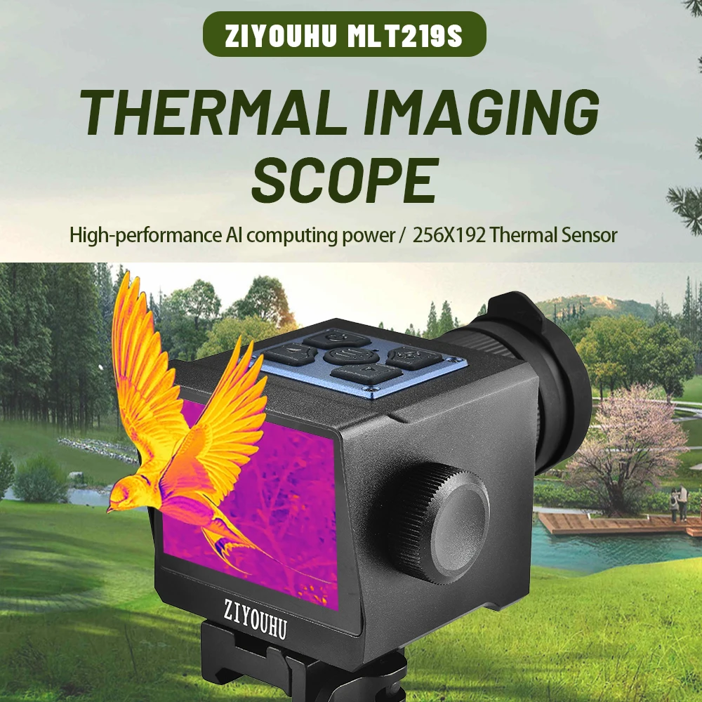 

Тепловизионный прицел серии ZIYOUHU MLT219S-L HD, инфракрасный, горячий поиск, измерение расстояния, поиск и спасание на открытом воздухе