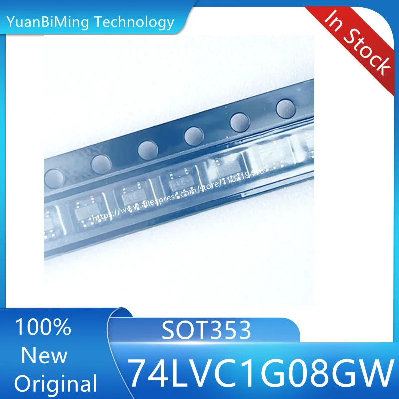 20-50pcs/lot 74LVC1G08GW  SOT-353 Marking VE 100% New Original in stock