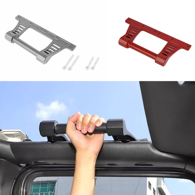 

Sansour Car Front Roof Grab Handle for Jeep Wrangler JL Gladiator JT 2018 2019 2020 2021 2022 2023 2024 Armrests Accessories