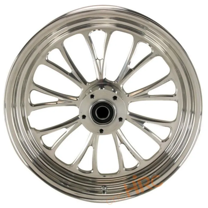 عجلة دراجة نارية الألومنيوم 16 18 19 20 21 23 بوصة 21x3.5 23x3.5 كروم لايحتاج حافة مجموعة دراجة نارية لهوندا هارلي ديفيدسون