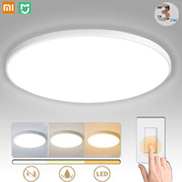 XIAOMI 36W Ultra-thin Round LED Ceiling Lamp Waterproof Bathroom Ceiling Light Fixtures For Living Room Bedroom 3000K-6000K 220V