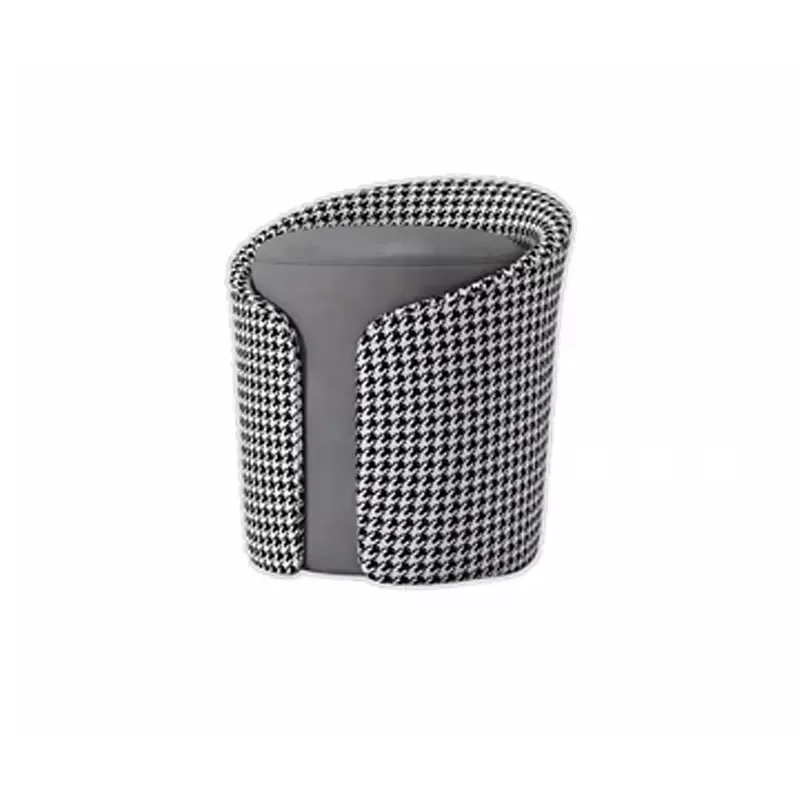 Modern Simple Fabric Shoe Stool Light Luxury Design Multi Purpose Changing Bench for Hotel Living Room Home Decor Furniture