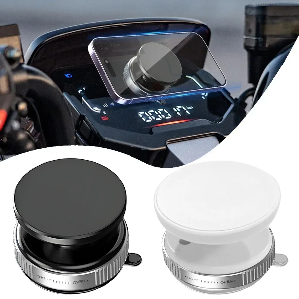 

Intelligent For Magsafe Motorcycle Navigation Holder Car Mount Phone Holder Magnetic Vacuum Suction Cup Folding Swivel Stand