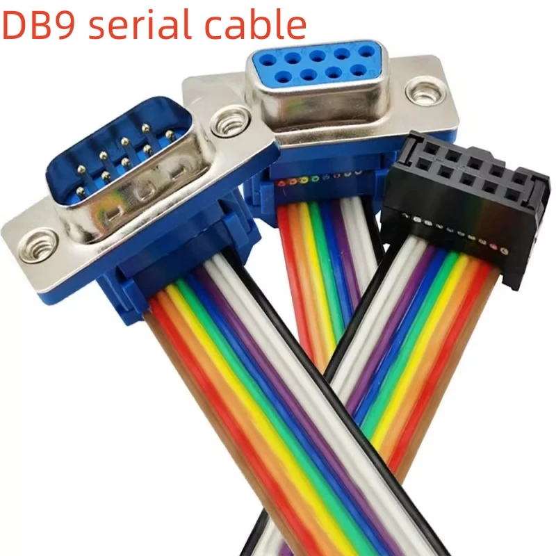 1PCS DB9 RS232 9-Pin Serial Cable Extension Cable for Motherboard COM Port Serial Device Connection