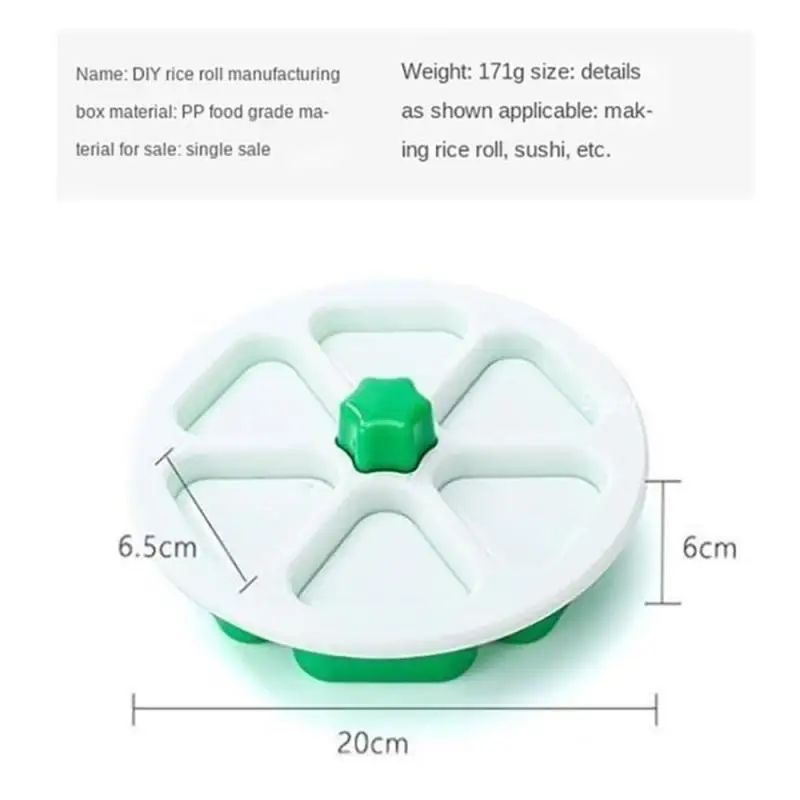 Sushi Mold Onigiri Rice Ball Food Press Triangular Maker Mold Sushi Kit Kitchen Tools Bento Box Accessories Rice Ball Maker