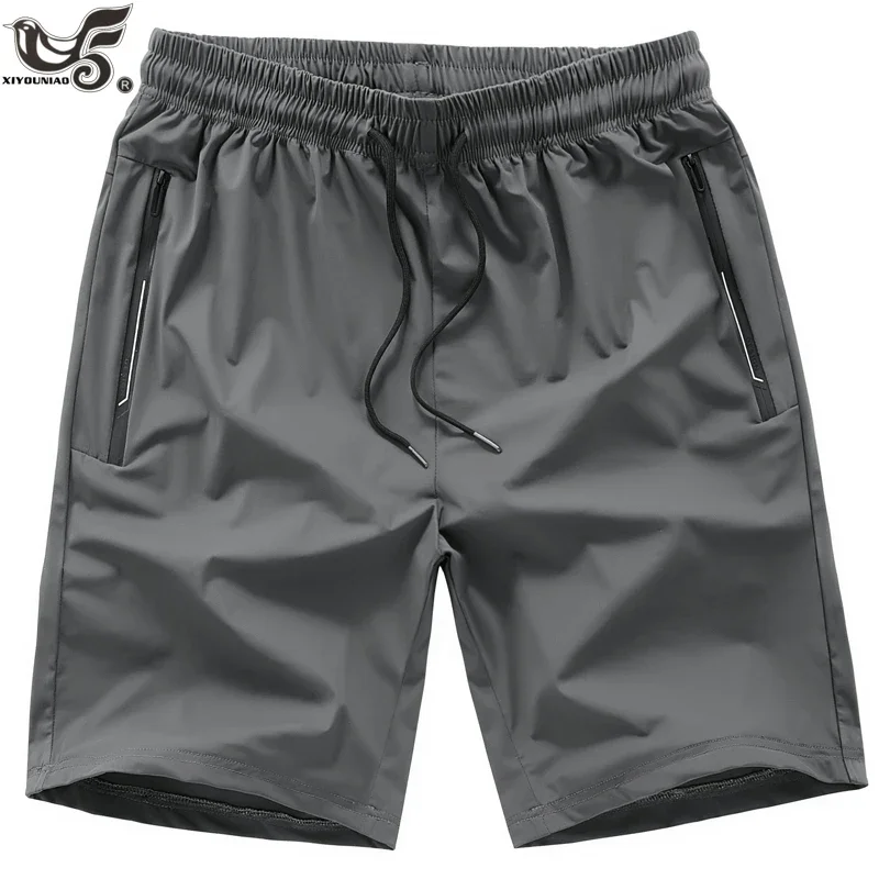 Shorts de basquete casual masculino, calções de praia, calções elásticos, corredores de ginástica, caminhada e corrida, verão, plus size, 6XL, 7XL,