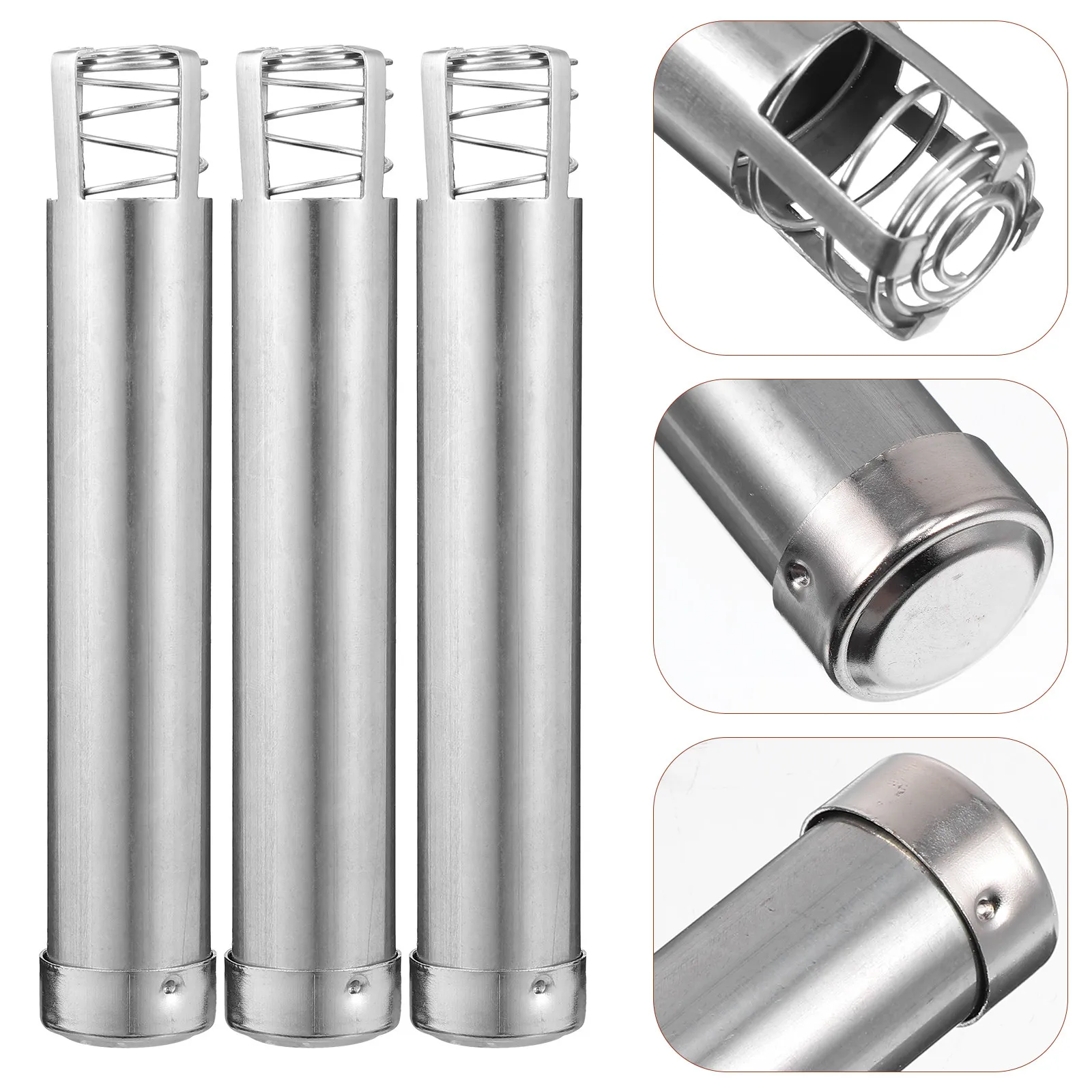5Pcs Compact Moxibustion Box Pusher Moxa Cone Holder Burner Heat Treatment Small Delicate Lightweight for Elderly Home