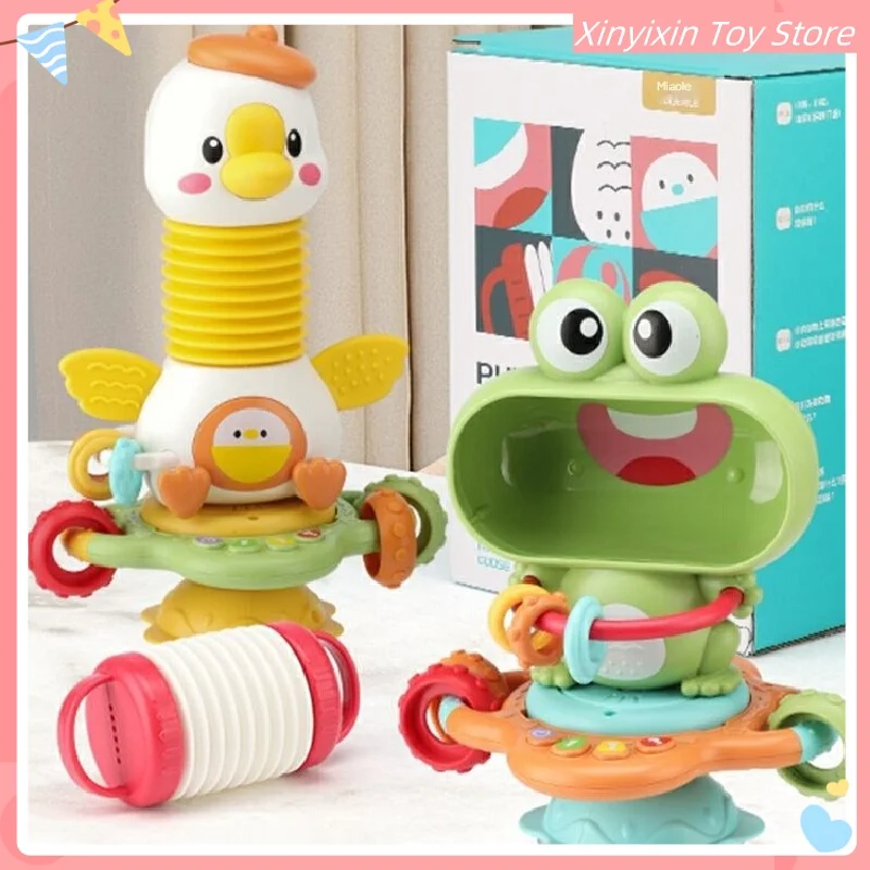 Baby Dining Table Chair Suction Cup Toy Baby Spinning And Taking A Bath 3 Months Or More Puzzle Early Education Expert