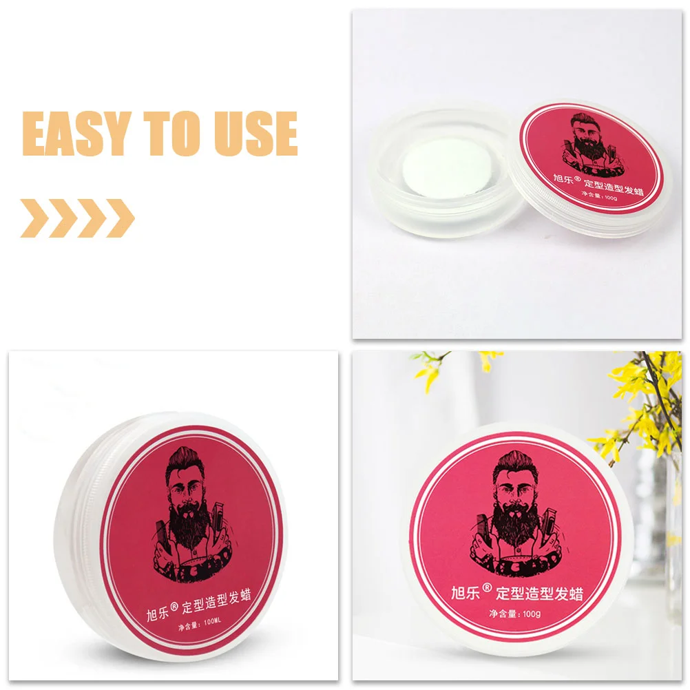 2pcs Barber Hair Wax Non-Greasy Hair Styling Wax For Long-Lasting Hold And Matte Finish Hair Pomade For All Hair Types Ultimate