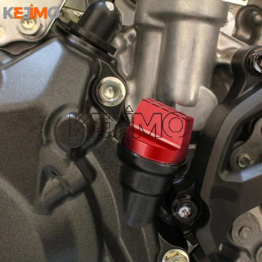 FOR HONDA CRF450R CRF450RX 2017 2018 CRF 450R /RX CRF450RWE 2019 2020 Motorcycle CNC Aluminum Oil Dipstick Gauge Plugs CRF 450 R