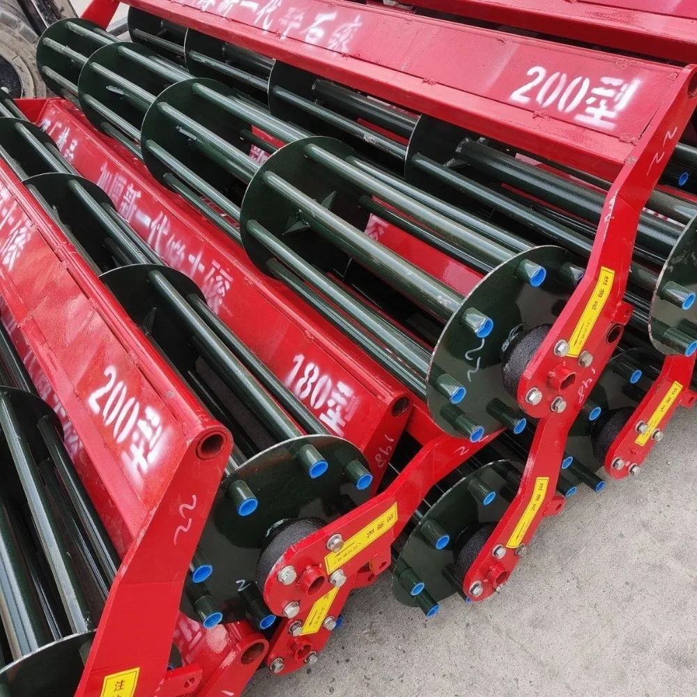6-Pipe Thickened Rotary Tiller Crushing Tumbling Roller  Durable Soil Pulverizing Accessory for Agricultural Tilling Equipment
