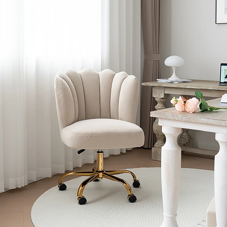 #Stylish Velvet Computer Chair, Modern Design, Office Chair for Enhancing Home and Office Spaces
