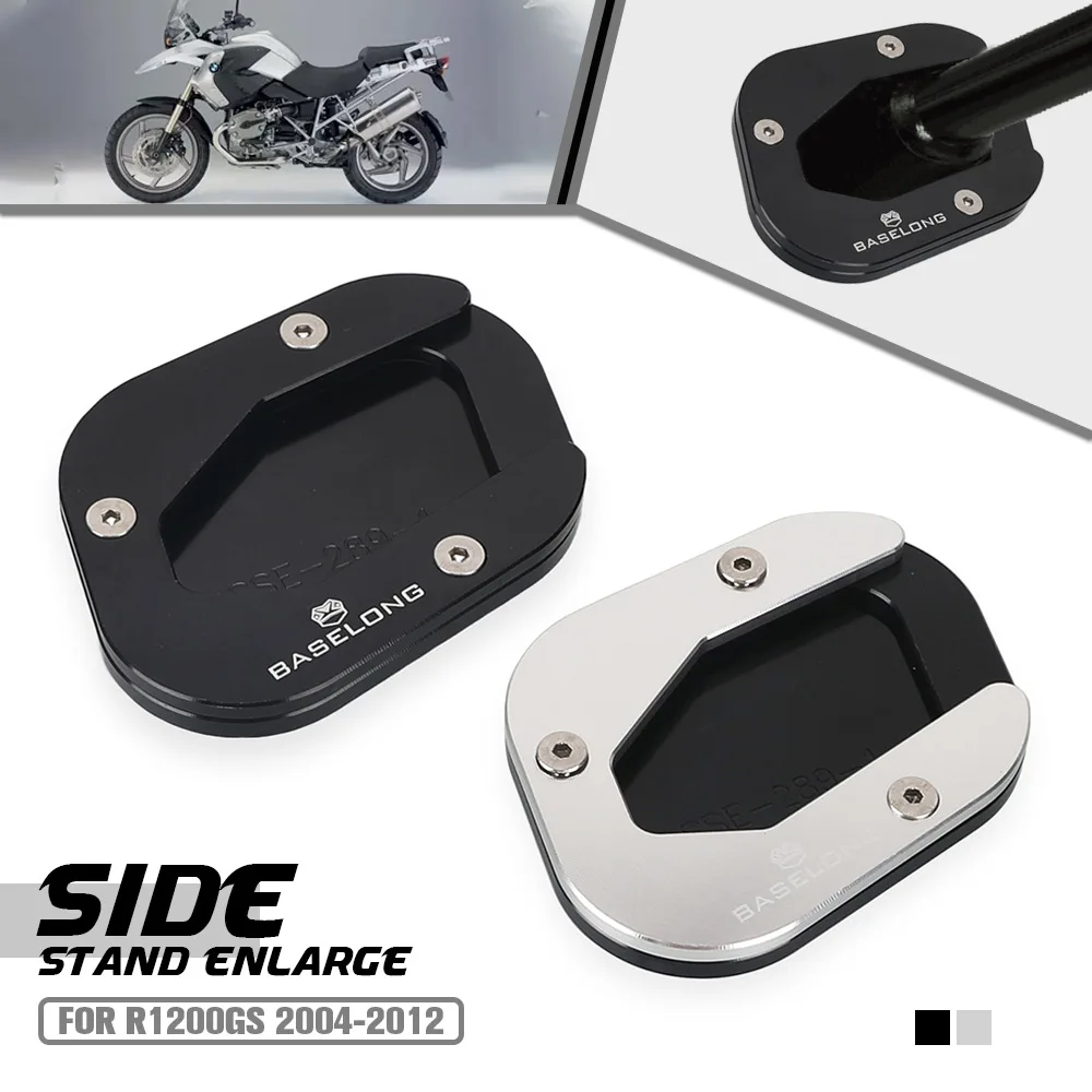 

Kickstand Side Stand Enlarge Extension Accessories For BMW R1200GS 2004-2005-2006-2007-2008-2009-2010-2011-2012 Motorcycle 2012