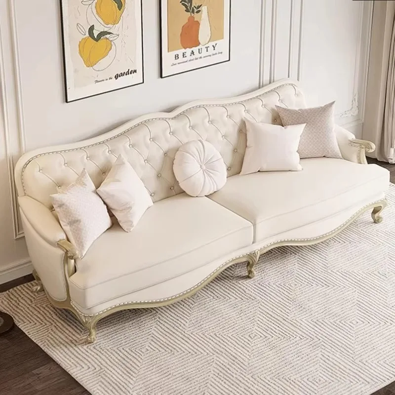 أريكة مريحة لطيفة للاسترخاء كرسي أبيض وسادة أريكة الشمال مقعد الحب Muebles Para Salas Modernos أثاث غرفة المعيشة