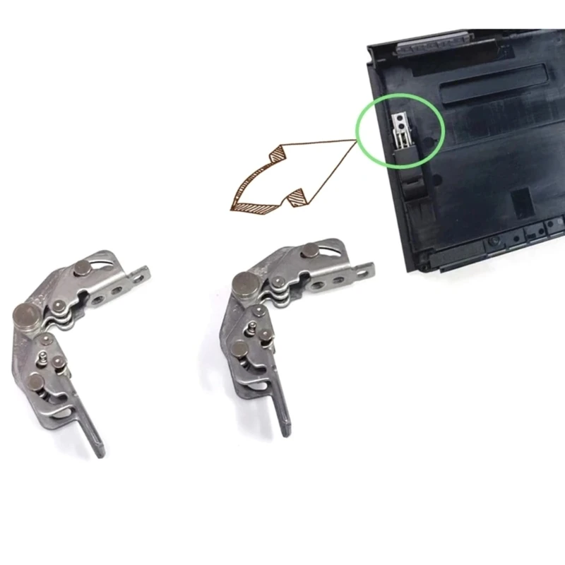 2pcs Console Back Cover Chain Left Right Metal Stand Hinge  For Switch/NS-Oled Bracket Support Rotating Shaft DropShipping